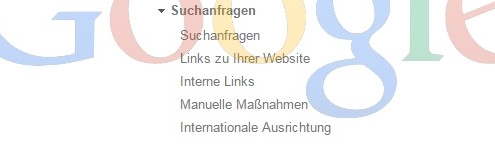 Google WMT manuelle Spam Massnahmen