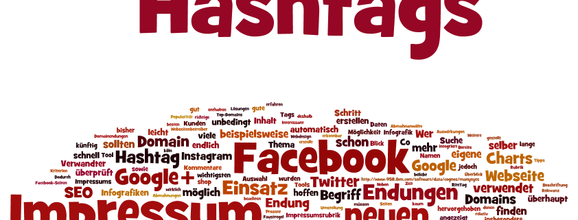 Hashtags in sozialen netzwerken