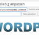 Wordpress Plugin Custom Permalinks